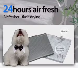 Tapis absorbant en charbon de bambou 2000 ml pour l'hygiène des animaux, coussinets d'apprentissage pour chiots, couches jetables en carbone pour chiens - Product Image 3