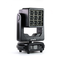 LEAHUA Infinite Stage LED Light Strobe Moving Head 4x60W RGBW Wash Beam Zoom Pixel pour DJ Disco Bar Mariage Événement TV