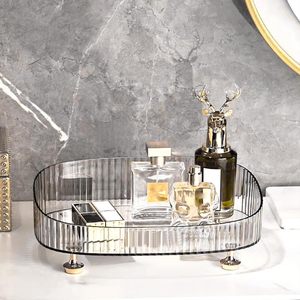 Lazy Susan Spice <b>Rack</b> Rotating Turntable 4 Dividers Spinning Seasoning Organizer Plastic PP Eco-Friendly <b>Kitchen</b> Cabinet <b>Storage</b> - Product Image 3