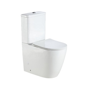 Watermark Nhà Vệ Sinh Không Có Vành Thoải Mái Chiều Cao Hai Mảnh Hiện Đại <span class=keywords><strong>WC</strong></span> Phòng Tắm Nhà Vệ Sinh Nhà Vệ Sinh Gốm - Product Image 1