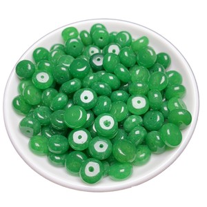 Zhenzhen NGTC Certified <strong>Emerald</strong> Green 10mm Round Jade <strong>Beads</strong> for Wholesale DIY Jewelry Making Bracelet and Earring Accessories - Product Image 6
