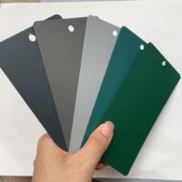 Peinture en poudre argentée semi-brillante époxy pour accessoires automobiles, revêtement d'appareils, vernis isolant électrique