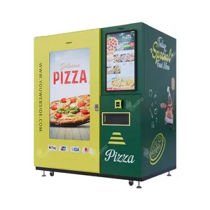 Açık Pizza otomat makinesi ayakta makineleri Pizza satılık otomat sıcak gıda ucuz fiyat