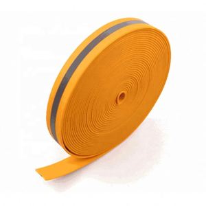 Sangle en polyester et nylon en gros avec logo personnalisé, sangle enduite de PVC et TPU de couleur unie pour équipement équestre imperméable - Product Image 3