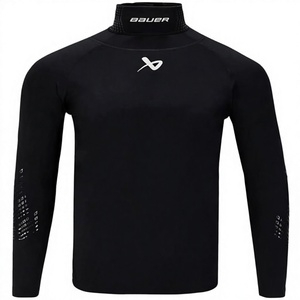 Wholesale Custom Adult Unisex Winter <b>Ice</b> <b>Hockey</b> Jersey 100% Polyester Quick Dry Breathable Long Sleeves Front <b>Neck</b> Protection - Product Image 1