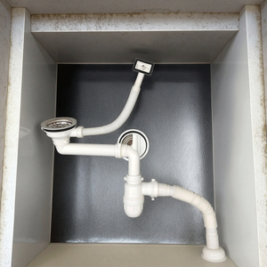 Saringan Bak Mandi & Wastafel Dapur 110/114mm, Desain Tekan Buka-Tutup, Mudah Dibersihkan, Modern, Keran Pembuangan Air, Keranjang Filter Bak - Product Image 3