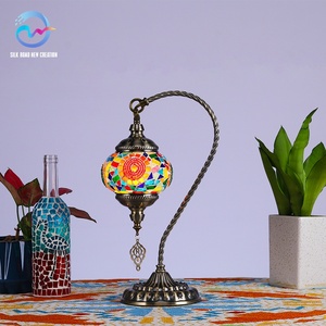 <span class=keywords><strong>Kit</strong></span> de bricolage artisanal de style turc, <span class=keywords><strong>lampe</strong></span> de table en mosaïque turque faite à la main pour les activités parent-enfant - Product Image 1