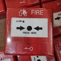 Point d'appel manuel avec clé de réinitialisation, station d'alarme incendie adressable, bouton d'alarme incendie