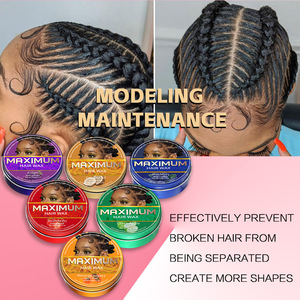 Cera para peinar el cabello para hombres de marca privada, resistente al agua, vegana, pomada fuerte, <span class=keywords><strong>gel</strong></span> para trenzas con fijación extra. - Product Image 2