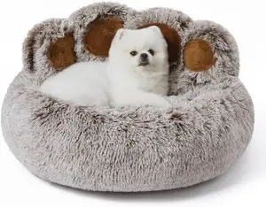 Wholesale of New Style Orthopedic Gray Pink Medium Large Pet Beds Non-slip X-Large Dog Bed for Pets