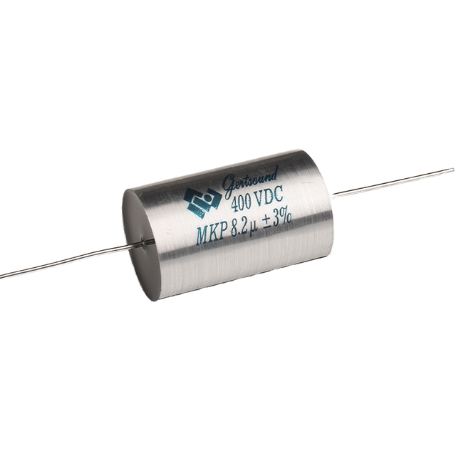 Gertsound Original Factory HIFI Speaker 8.2uf 400v 3% Tolerance Metallized Polypropylene Capacitors Black Through Hole Package