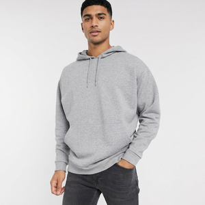 Sudadera con Capucha Estilo Urbano, Corte Holgado para Hombre, Personalizable, de Algodón y Felpa, Marca Privada - Product Image 1
