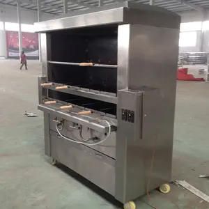 Prezzo di fabbrica portatile barbecue a gas all'aperto arrosto di pollo forno a gas