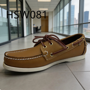 รองเท้าผู้ชาย LXG <span class=keywords><strong>สิงคโปร์</strong></span> รุ่นยอดนิยม สีน้ำผึ้ง แบบผูกเชือก พื้นยางแบน สวมใส่สบายเป็นพิเศษ ไซส์ใหญ่พิเศษ รุ่น HSW081 - Product Image 1