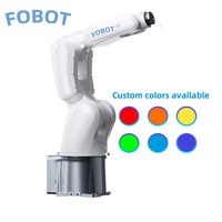 Nuevo Robot Industrial FOBOT de 6 Ejes, PLC, Carga Útil de 10 kg, Alta Precisión, Manipulación, Clasificación, Inspección, Etiquetado, Ensamblaje, Motor IP67, 220V