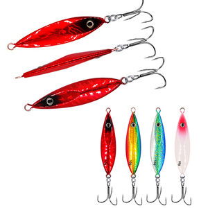 Señuelos de Pesca MISTER JIGGING, Señuelos de Pesca Lenta, Señuelos de Arrastre para Agua Salada, Señuelos de Metal, Cebo de Metal para Pesca - Product Image 1