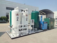 Générateur d'oxygène PSA O2 à petit débit 50 Nm³/h fabriqué en Chine avec pureté de 93 % à 99,5 %, contrôle PLC, alimentation stable en gaz, livraison rapide