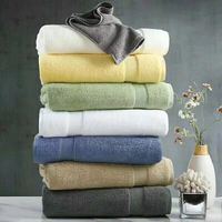 Juego de Toallas de Baño de Lujo de 500g de Algodón Egipcio, Color Sólido, Extra Grandes, Absorbentes, Gruesas, para Parejas, Hotel, Spa, Salón, Venta al Por Mayor
