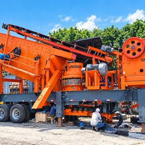 Trituradora de Mandíbulas Portátil UniqueMac Montada sobre Ruedas con Motor Diésel, Capacidad de 30tph para Minería de Minerales - Product Image 2