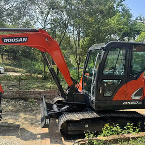 Excavadora Doosan DX60 de 6 toneladas usada barata de alta calidad, motor Original, excavadora grande usada con excavadora de segunda mano EPA - Product Image 1