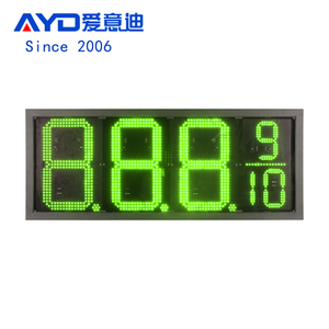 Biển Báo Giá Gas <span class=keywords><strong>LED</strong></span> 888910 16 Inch Biển Báo Giá Gas Kỹ Thuật Số Giá Gas <span class=keywords><strong>Led</strong></span> Dùng Ngoài Trời IP65 <span class=keywords><strong>7</strong></span> Đoạn - Product Image 5