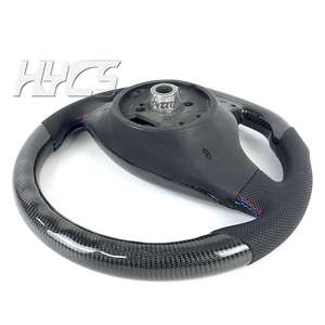 Accessoires d'intérieur de voiture personnalisés Volant en fibre de carbone pour BMW E46 M3 E38 E39 E82 E87 M2 <span class=keywords><strong>E</strong></span> M4 E53 330ci 325i - Product Image 5