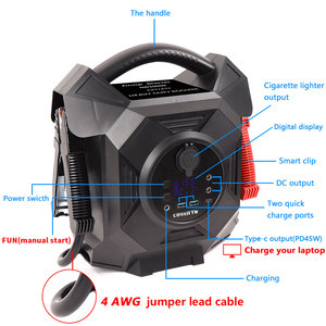 <span class=keywords><strong>Arrancador</strong></span> <span class=keywords><strong>de</strong></span> Baterías <span class=keywords><strong>de</strong></span> 12V/<span class=keywords><strong>24V</strong></span> con 10000 Amperios <span class=keywords><strong>de</strong></span> Pico para Camiones, Coches, Tractores, Excavadoras, con Cables <span class=keywords><strong>de</strong></span> Arranque <span class=keywords><strong>de</strong></span> Cobre Puro, Caja <span class=keywords><strong>de</strong></span> Arranque - Product Image 3
