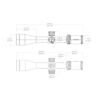 Lunette de tir Vector Optics Sentinel 6-24x50 GenII SFP, vision à bord-à-bord pour la compétition