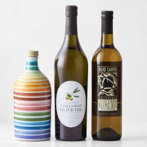 Huile d'olive extra vierge intense et fruitée de 500 ml, artisanale, en bouteille en terre cuite arc-en-ciel - Product Image 2