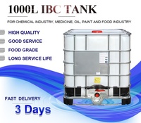 Réservoir d'eau en plastique carré de 1000 litres, 1 tonne, 1000L, 1000ltr, cuve, IBC, HDPE, bon marché, pour jardin, en vente