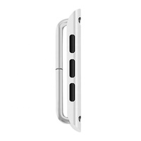 Gran oferta de lujo 41mm 40mm 45mm 49mm 44mm Acero inoxidable Metal reloj inteligente Correa conector adaptador para Apple Watch