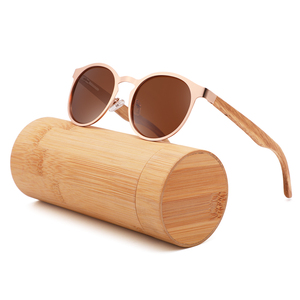 2025 écologique logo personnalisé lunettes de soleil chine flambant neuf mode unisexe lunettes de soleil métal cadre bois lunettes de soleil polarisées - Product Image 5