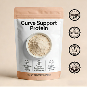Poudre Protéinée Premium pour le Soutien des Courbes, Mélange de Peptides de Collagène, Personnalisable OEM ODM, Certifiée NSF ISO, Végétalienne, Casher, Halal - Product Image 1