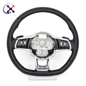 Volants <span class=keywords><strong>sport</strong></span> personnalisés en cuir classique pour Volkswagen Golf MK7/7.5 GTI R 2013-2020 - Product Image 3