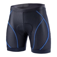 Shorts de cyclisme unisexe sportifs haut de gamme en polyuréthane antidérapant avec coussin 3D intégré pour l'alpinisme et le vélo