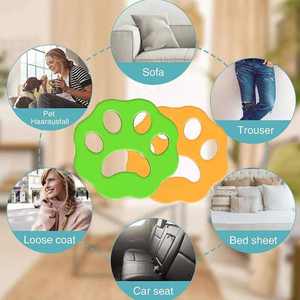 Skynuo pengering pakaian silikon, dapat digunakan kembali alat pembersih cucian hewan peliharaan penghilang bulu anjing dan kucing Filter pembersih rambut - Product Image 4