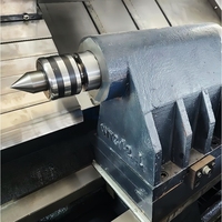 Mesin Bubut TCX4580 Presisi Tinggi dengan Sistem Servo Feed Kecepatan Tinggi, Mesin Bubut Berkualitas Unggul, CNC Multifungsi Besar dengan Meja Miring