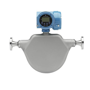 Débitmètre massique Emerson Promass OEM en acier inoxydable haute précision avec écran LCD numérique pour fluides dans l'industrie chimique - Product Image 1