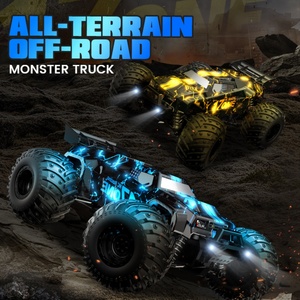 S636 Voiture télécommandée RC Monster Truck à l'échelle 1:14, 2.4G, électrique, 20KM/H, haute vitesse, 4CH, tout-terrain, 4WD, véhicule de course RC, coque en PVC - Product Image 2