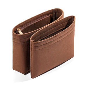 Bolso Organizador Portátil Multifunción <span class=keywords><strong>de</strong></span> Fieltro para Maquillaje <span class=keywords><strong>de</strong></span> Mujer, con Dos Asas, Abierto, para <span class=keywords><strong>Viaje</strong></span>, Cartera Interior - Product Image 4