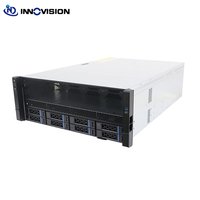 Vente directe usine : Boîtier de serveur GPU 4U avec 8 baies hot-swap et 11 emplacements d'extension pour 5 cartes GPU, idéal pour l'apprentissage profond et l'IA. ODM/OEM disponible.