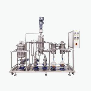 Film essuyé encore moléculaire distillation passe court homologué CE assure une production supérieure de lubrifiant à haute température en toute sécurité - Product Image 4