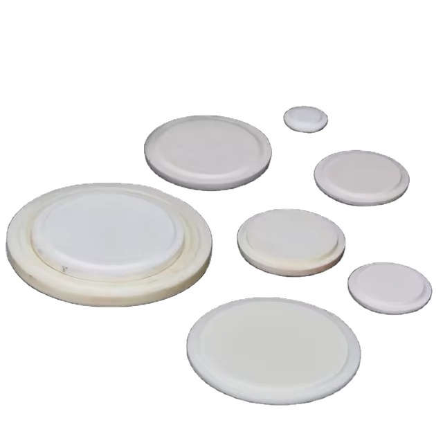 Dry press molded alumina ceramic plates support custom sizes and thicknesses of 99% purity