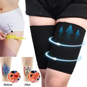 Lengan kompresi pendukung penjepit paha untuk ditarik <span class=keywords><strong>Hamstring</strong></span> ketegangan cedera Tendonitis <span class=keywords><strong>Rehab</strong></span>, pemulihan, PAS untuk pria wanita 1 pasang - Product Image 2