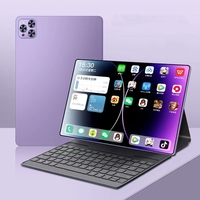Tablet Android de 10 Pulgadas con Teclado y Ratón, 16GB de RAM, 512GB de ROM, Android 13.0, Doble SIM 4G, Cámara de 8MP, Batería de 8000mAh, Tablet PC
