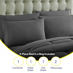 Siêu mềm sợi nhỏ Comforter Bộ giường chất lượng cao polyester điền Comforter Bộ 5 cái cho khách sạn nhà, Nữ Hoàng Kích thước - Product Image 5