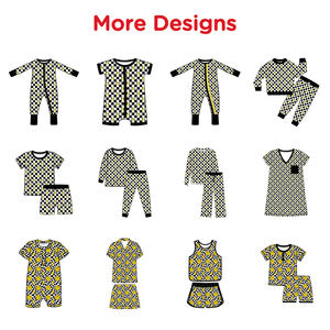 ชุดนอนเด็กทารกผ้าลายดอกไม้ ระบายอากาศได้ดี ผลิตจากใยไผ่ สำหรับฤดูร้อน ชุดนอนเด็กอุ่นสบาย ไม่หดตัว - Product Image 2