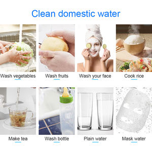 <span class=keywords><strong>Filtre</strong></span> purificateur d'<span class=keywords><strong>eau</strong></span> pour <span class=keywords><strong>robinet</strong></span> de cuisine, mini, portable, à charbon actif alcalin, monté sur <span class=keywords><strong>robinet</strong></span>, en ABS de qualité alimentaire, OEM ODM - Product Image 3