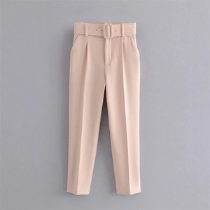 Vente en gros confort chic mode femme <span class=keywords><strong>pantalon</strong></span> décontracté extérieur ample jambe <span class=keywords><strong>large</strong></span> <span class=keywords><strong>pantalon</strong></span> grande taille - Product Image 4