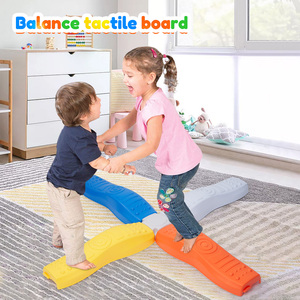 Planche d'équilibre tactile texturée pour les tout-petits et les enfants, jeu de développement des capacités motrices - Product Image 1